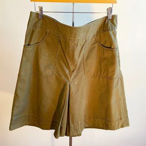 Tommy Hilfiger Army Green Flared Skirt, Perfect Condition
